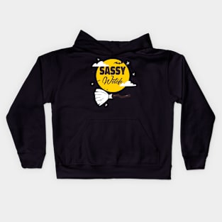 Sassy Witch Kids Hoodie